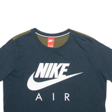 NIKE Crop Womens T-Shirt Black L