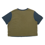 NIKE Crop Womens T-Shirt Black L