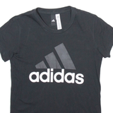 ADIDAS 12-14 Womens T-Shirt Black M