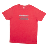 NEW BALANCE Mens T-Shirt Red L