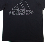 ADIDAS Mens T-Shirt Black M