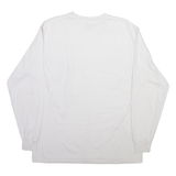 REEBOK Indianapolis Colts Mens T-Shirt White Long Sleeve USA L