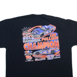 GILDAN Nascar Lee Pulliam Mens T-Shirt Black USA 2XL