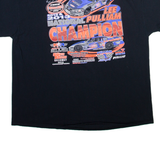 GILDAN Nascar Lee Pulliam Mens T-Shirt Black USA 2XL