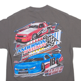 Anderson Speedway Indiana Mens T-Shirt Grey USA XS