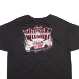 HANES Austin Wilson Racing Mens T-Shirt Black USA L