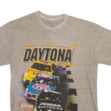 PACSUN Daytona 500 Mens T-Shirt Grey USA S
