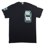 GILDAN Racing Mens T-Shirt Black S