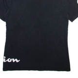 CHAMPION Mens T-Shirt Black S