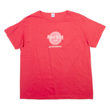 HARD ROCK CAFE Sacramento Mens T-Shirt Red USA L
