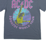 AC/DC Womens Band T-Shirt Grey XL