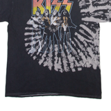KISS Mens Band T-Shirt Black M