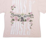 GUNS N' ROSES Mens Band T-Shirt Pink S