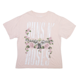 GUNS N' ROSES Mens Band T-Shirt Pink S