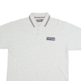 REEBOK Mens Polo Shirt Grey M