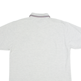 REEBOK Mens Polo Shirt Grey M