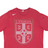 NIKE Womens T-Shirt Pink 2XL