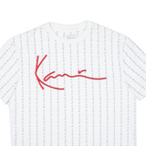 KARL KANI Mens T-Shirt White M