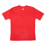 THE NORTH FACE Mens T-Shirt Red M