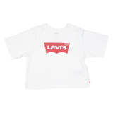 LEVI'S Cropped Womens T-Shirt White S
