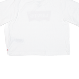 LEVI'S Cropped Womens T-Shirt White S