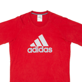 ADIDAS Mens T-Shirt Red M