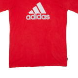 ADIDAS Mens T-Shirt Red M