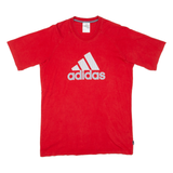 ADIDAS Mens T-Shirt Red M
