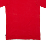 ADIDAS Mens T-Shirt Red M