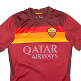 NIKE Roma Mens Football Shirt Jersey Red S
