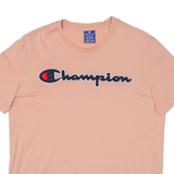 CHAMPION Womens T-Shirt Pink M