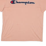 CHAMPION Womens T-Shirt Pink M