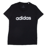 ADIDAS Womens T-Shirt Black M