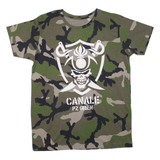 Skulls Mens T-Shirt Green M