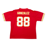 REEBOK Womens Jersey Red USA V-Neck L