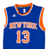 ADIDAS New York Knicks Mens Jersey Blue Sleeveless S