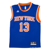 ADIDAS New York Knicks Mens Jersey Blue Sleeveless S