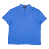 CALVIN KLEIN Womens Polo Shirt Blue XL