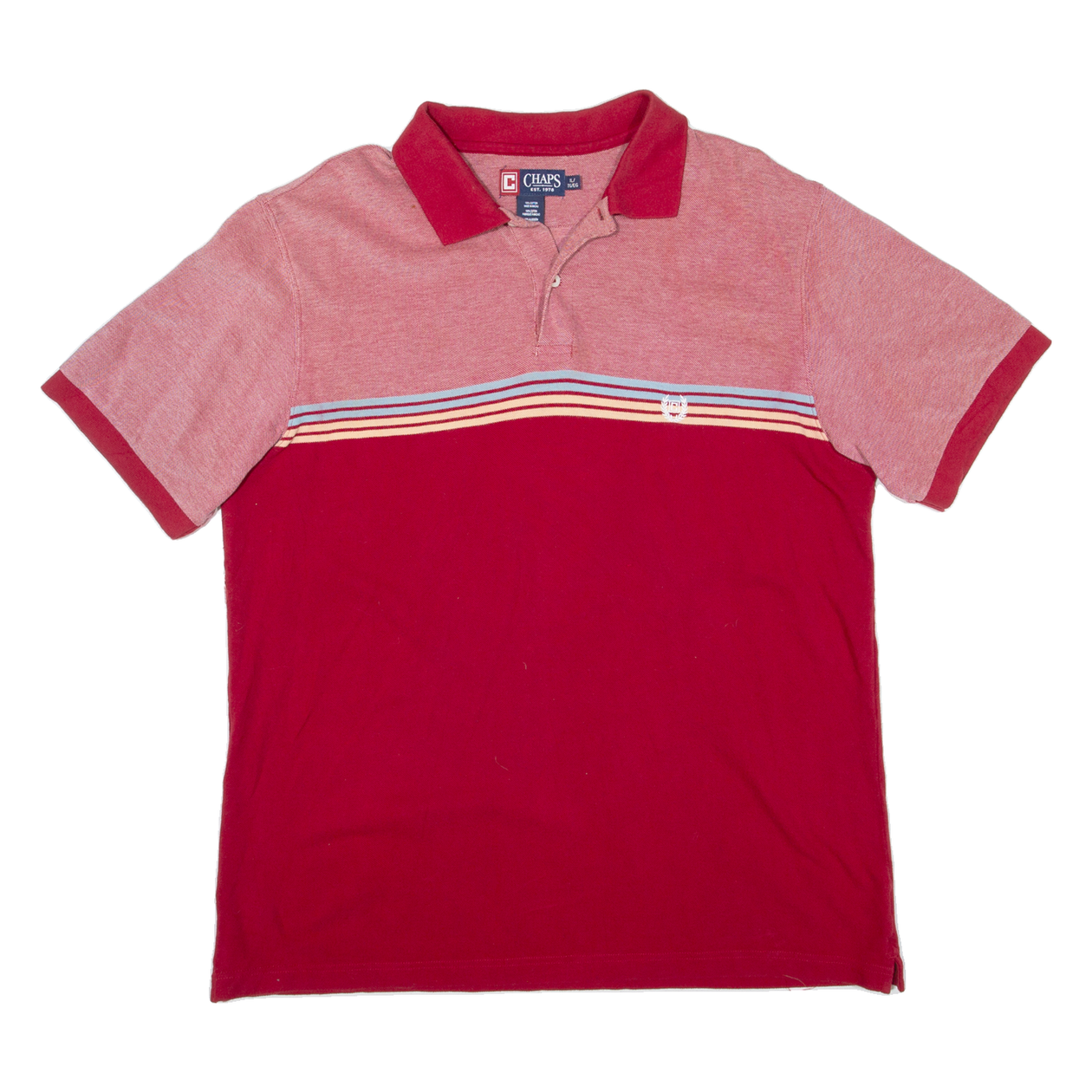 chaps dress shirts CHAPS Mens Polo Shirt Red XL
