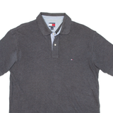 TOMMY HILFIGER Mens Polo Shirt Grey XL