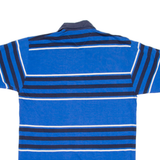 TOMMY HILFIGER Mens Polo Shirt Blue Striped L