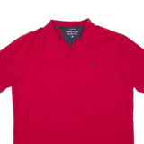 NAUTICA Mens Polo Shirt Red XL