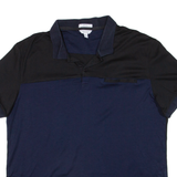 CALVIN KLEIN Slim Fit Mens Polo Shirt Blue XL