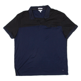 CALVIN KLEIN Slim Fit Mens Polo Shirt Blue XL
