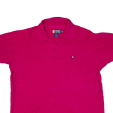 CHAPS RALPH LAUREN Mens Polo Shirt Pink XL