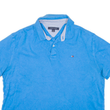 TOMMY HILFIGER Womens Polo Shirt Blue L