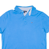 TOMMY HILFIGER Mens Polo Shirt Blue M