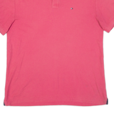 TOMMY HILFIGER Mens Polo Shirt Pink XL