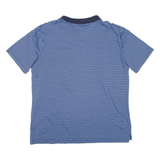 NAUTICA Mens Polo Shirt Blue Striped 2XL