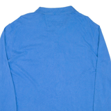 NAUTICA Mens Polo Shirt Blue Long Sleeve XL
